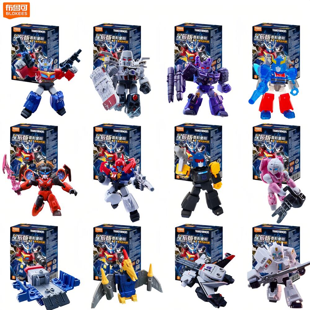 Model Kit Megazord - Blokees Transformers GV08-12PCS Convoy Optimus Prime