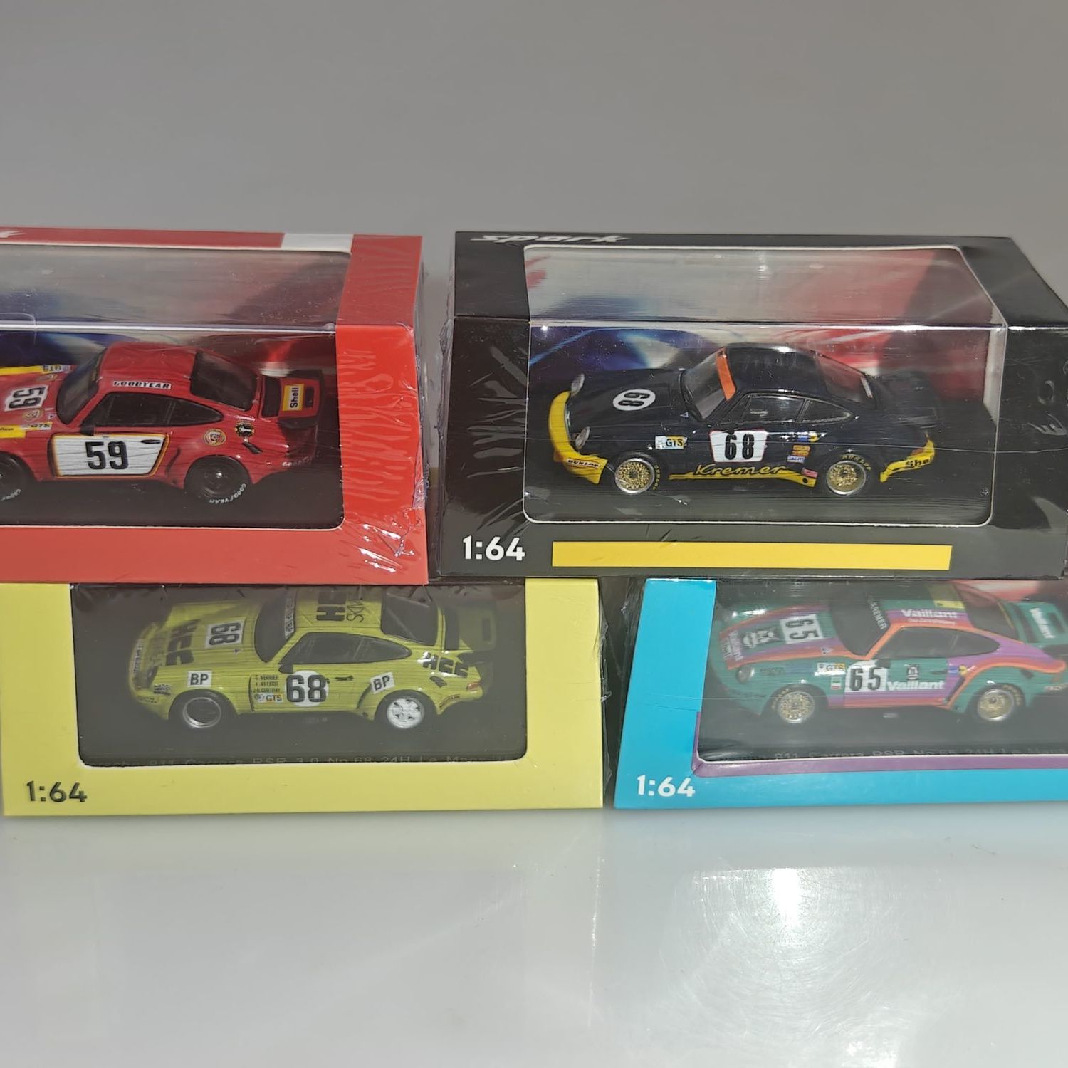 Model Kit Porsche 911 - Spark 1/64 Porsche 911 Carrera RSR
