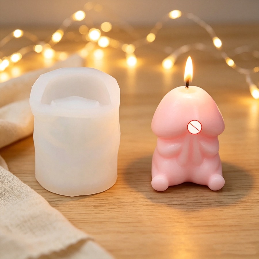 Model Kit Cement - DIY Realistic Male Genital Silicone Candle