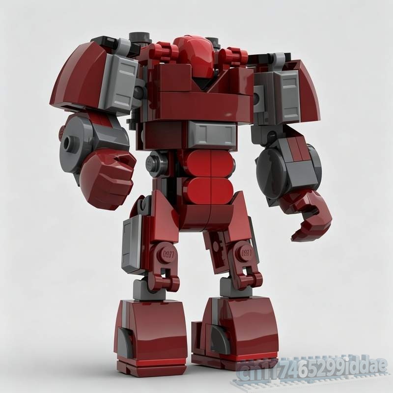 Model Kit Voltron - 133PCS Crimson Dynamo Robot MOC Model