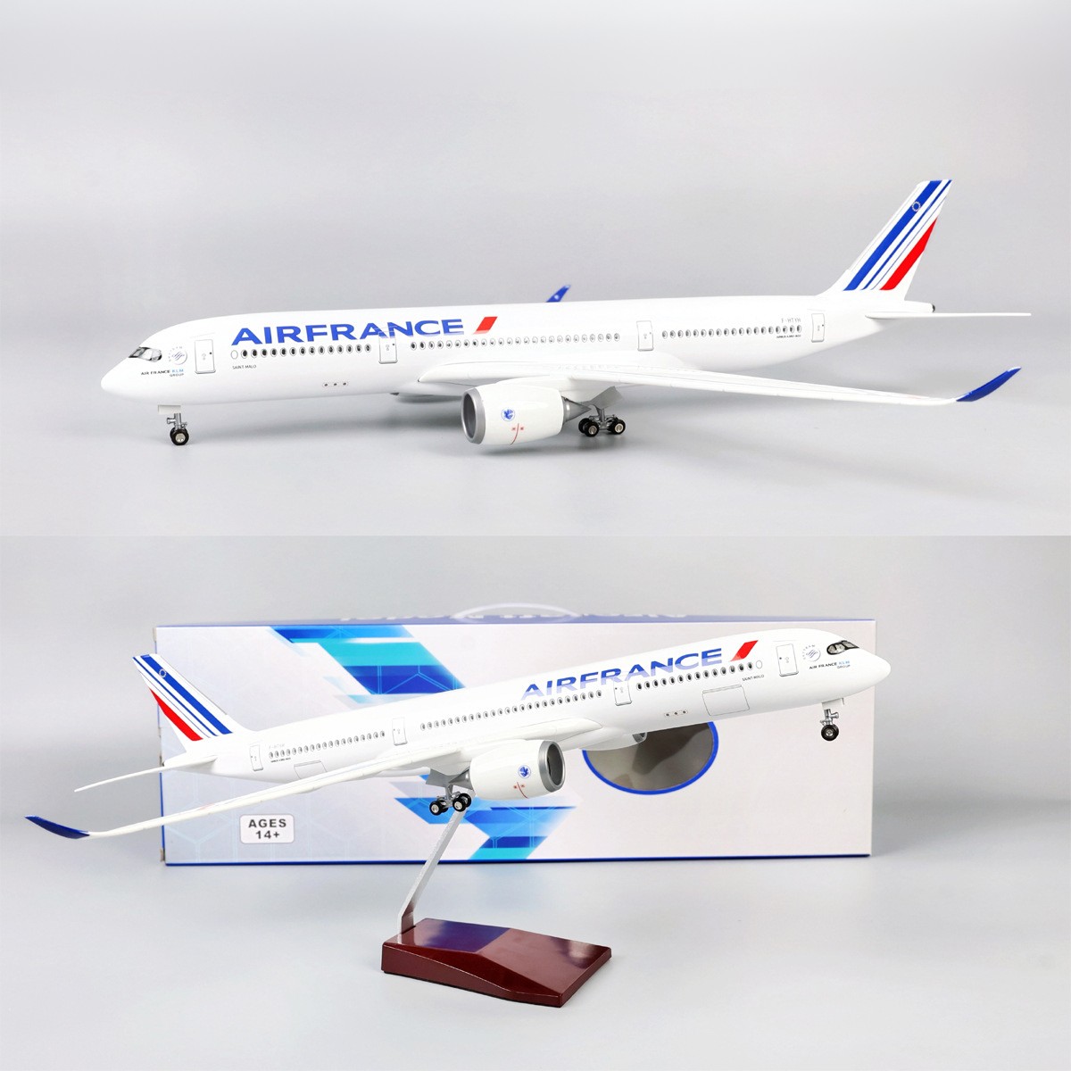 Model Kit Ixchel - 47cm Air France A350 Model Aircraft