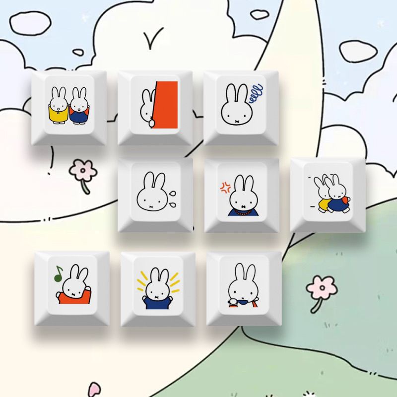 New Miffy rabbit cartoon cute  - Model Kit Plastic recension och pris
