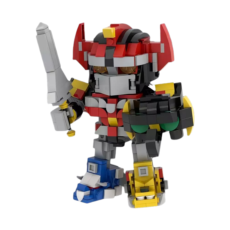 MOC Mighty Morphined Power-Ran - Model Kit Voltron recension och pris