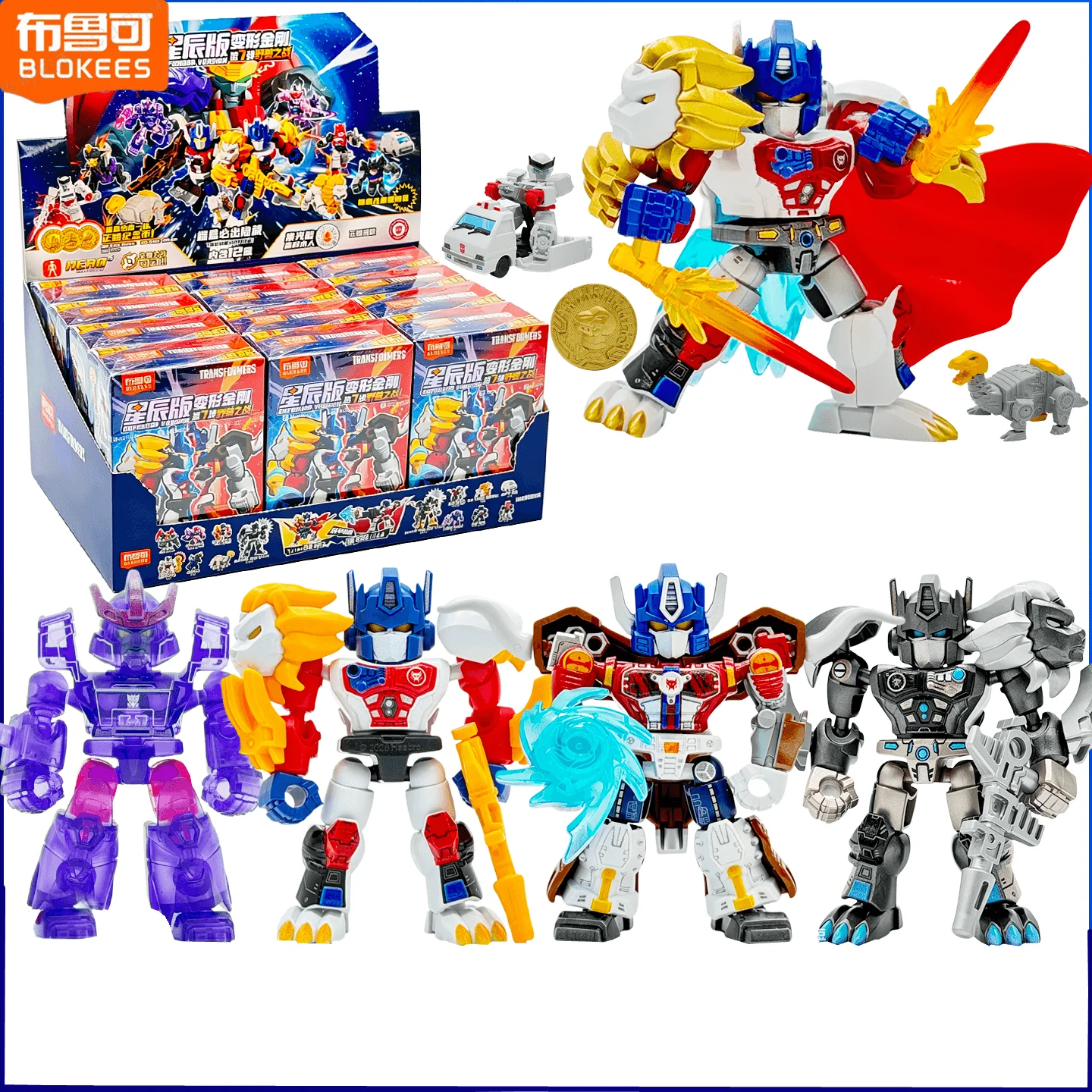 Blokees Transformers Beast War - Model Kit Optimus Prime recension och pris