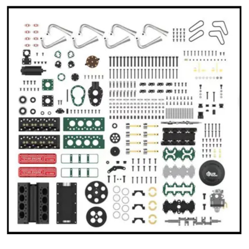 TOYAN V8 Gas 4 Stroke Engine 2 - Model Kit V8 recension och pris
