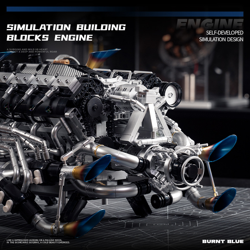 Technical Supercar V8 Engine B - Model Kit V8 recension och pris