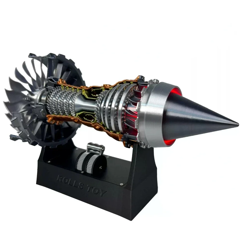 TR 900 1/25 Aircraft Turbofan  - Model Kit Jet Engine recension och pris