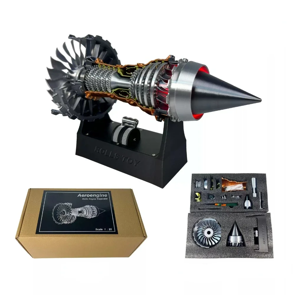 TR 900 1/25 Aircraft Turbofan  - Model Kit Jet Engine recension och pris