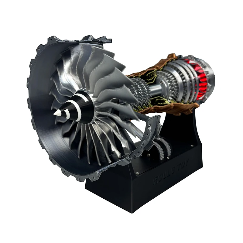 TR 900 1/25 Aircraft Turbofan  - Model Kit Jet Engine recension och pris