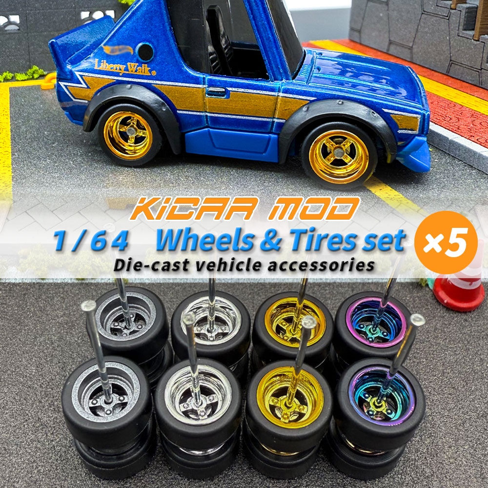 1/64 Model Detachable Wheels R - Model Kit Plastic recension och pris