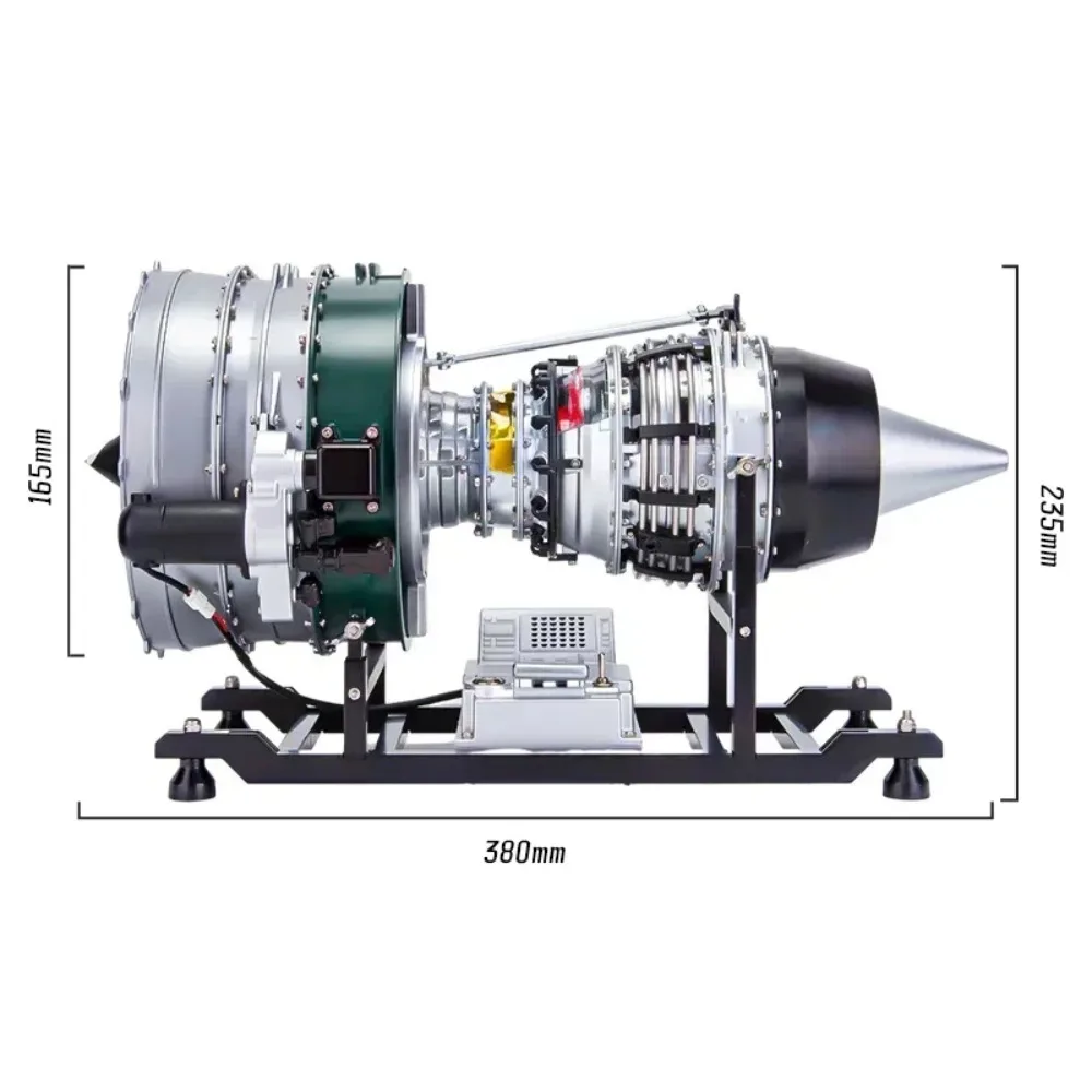 NF TECHING 1/10 Metal Jet Turb - Model Kit Jet Engine recension och pris