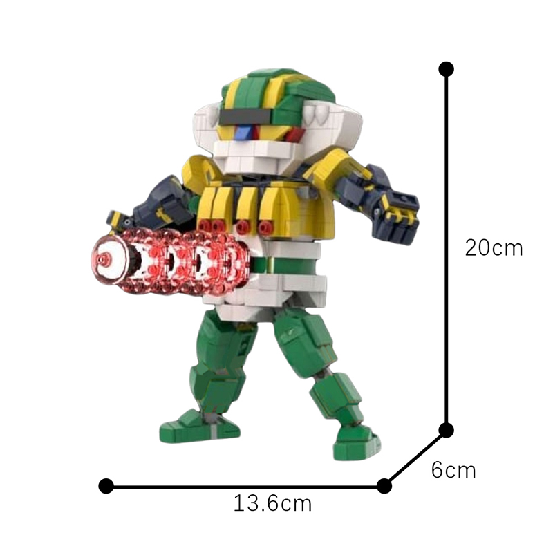 Moc Anime Figures Steel Jeeged - Model Kit Voltron recension och pris