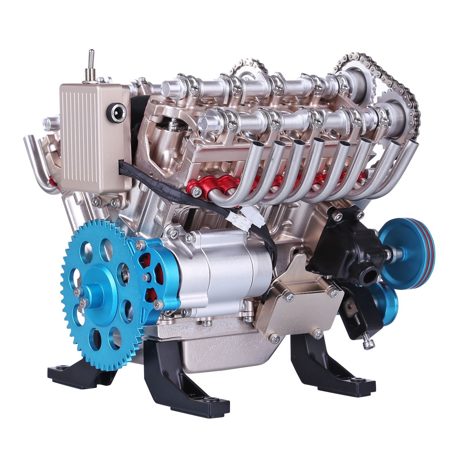 500+Pcs DIY V8 Engine Model Me - Model Kit V8 recension och pris