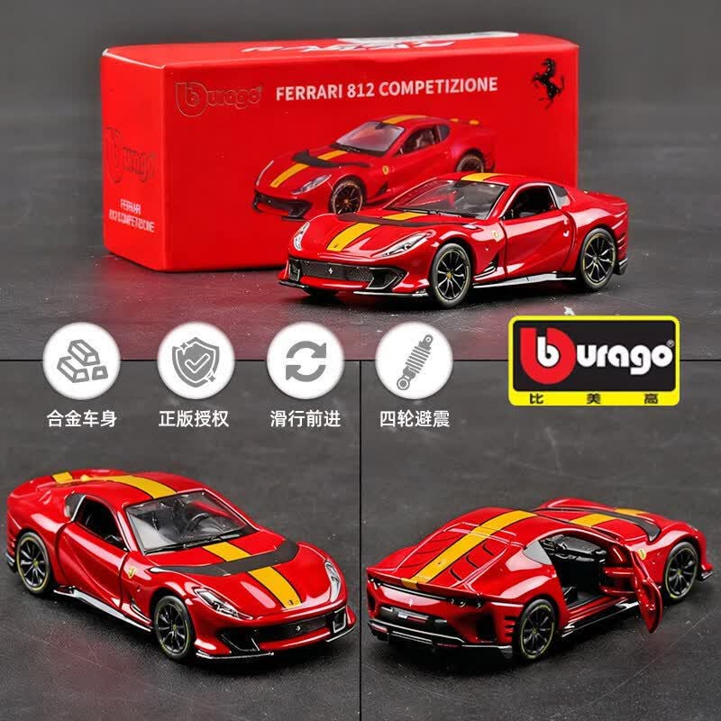 Bburago 1:64 Ferrari Diecast C - Model Kit Porsche 911 recension och pris