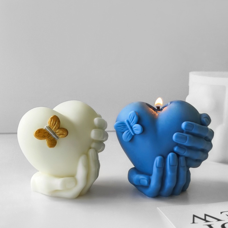 Hand Hold Love Silicone Candle - Model Kit Cement recension och pris