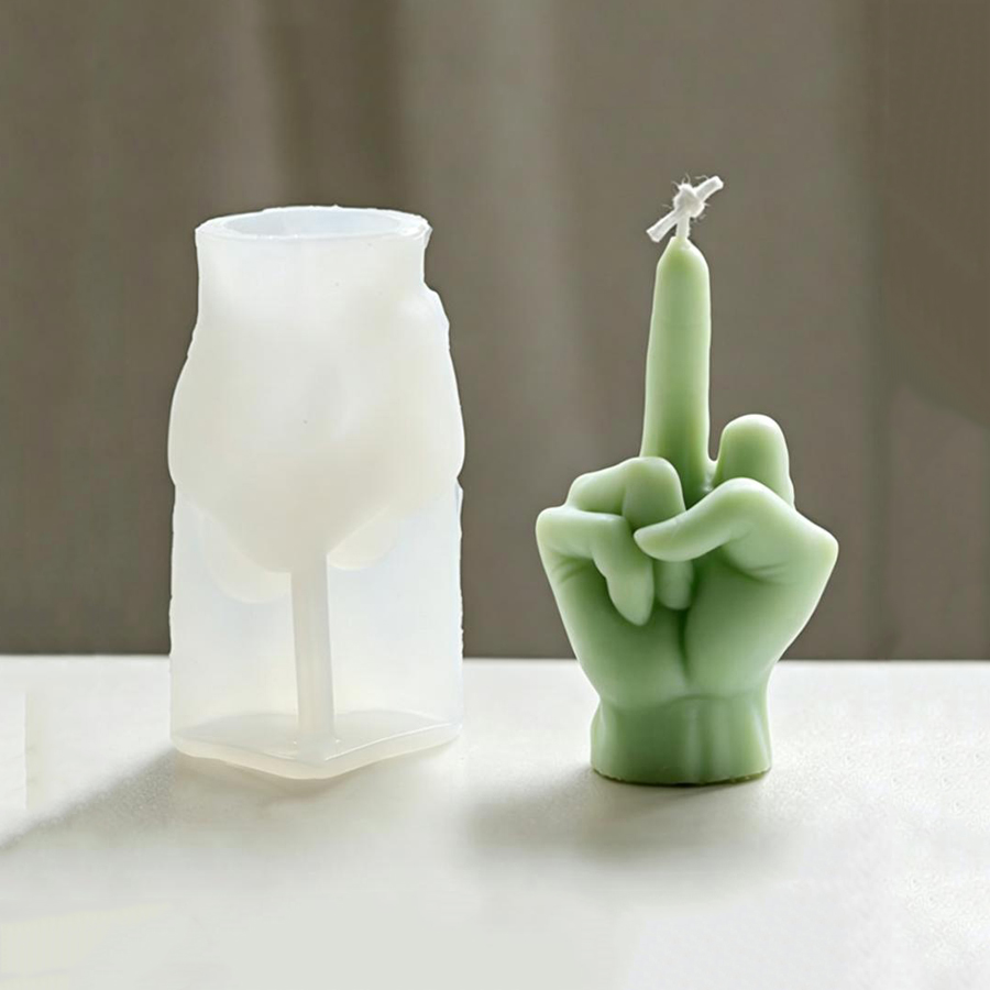 DIY Finger Gesture Silicone Ca - Model Kit Cement recension och pris