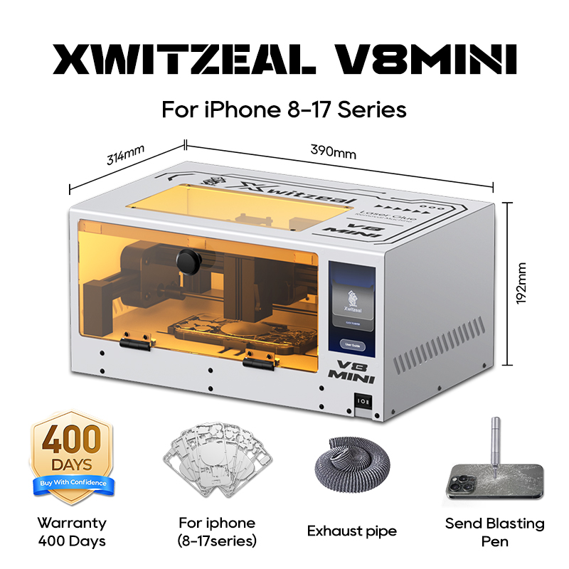 Xwitzeal® V8 MINI Laser Glue R - Model Kit V8 recension och pris