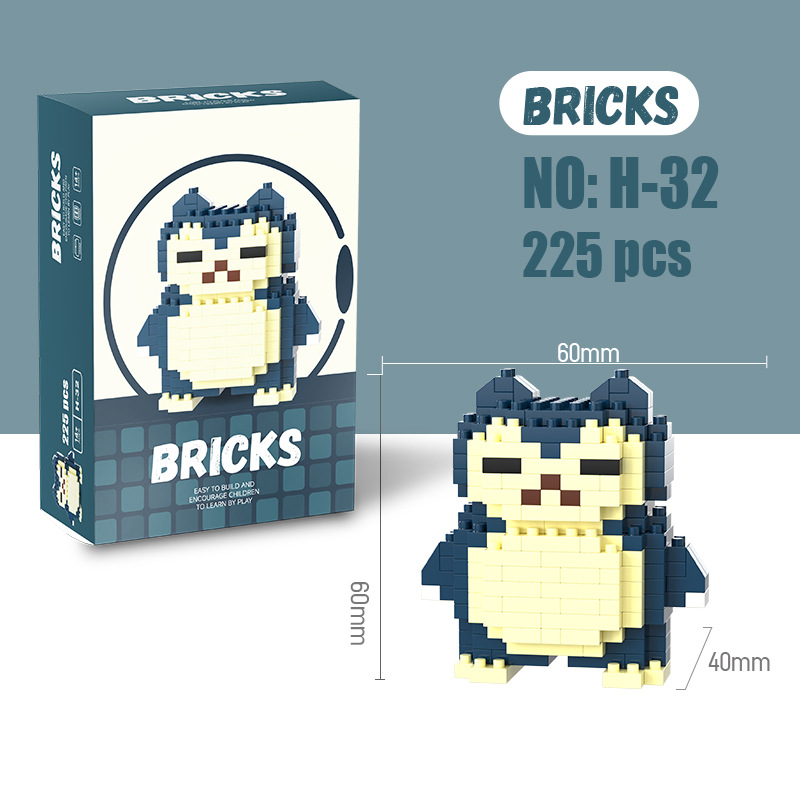 Pokemon Micro Building Blocks  - Model Kit Ixchel recension och pris