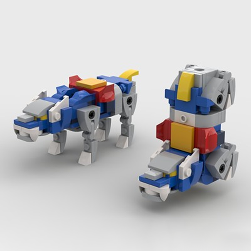711pcs MOC Voltron_V1 Creator  - Model Kit Voltron recension och pris