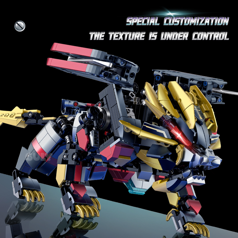 IN STOCK 80507 MOC Idea Techni - Model Kit Voltron recension och pris