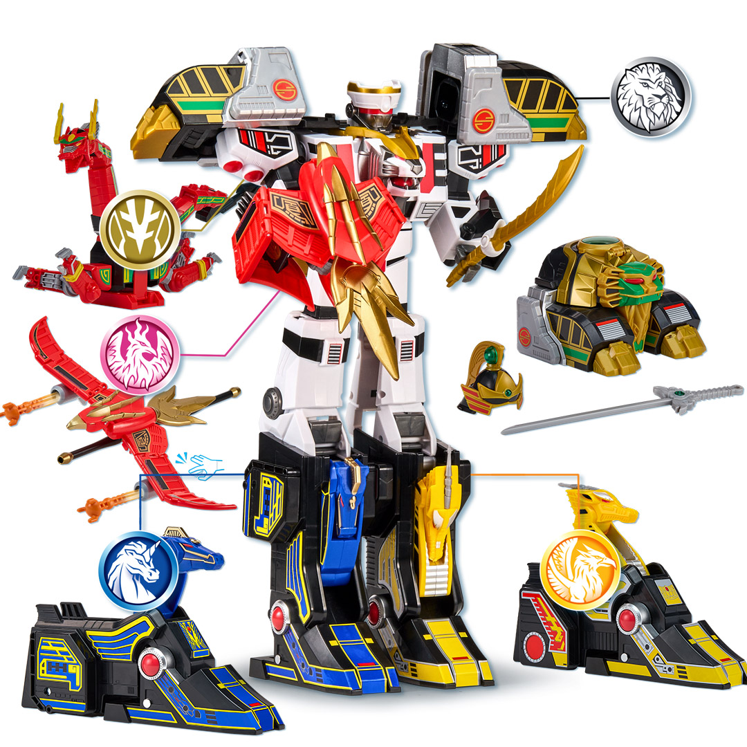 Playmates Power Rangers Mega T - Model Kit Megazord recension och pris