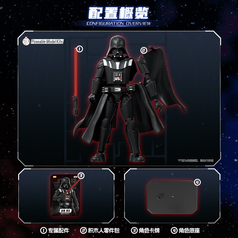 Blokees Star Wars Galaxy Vol.2 - Model Kit Action Figure recension och pris