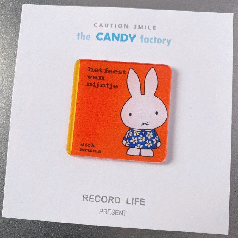Miffy refrigerator sticker hig - Model Kit Plastic recension och pris