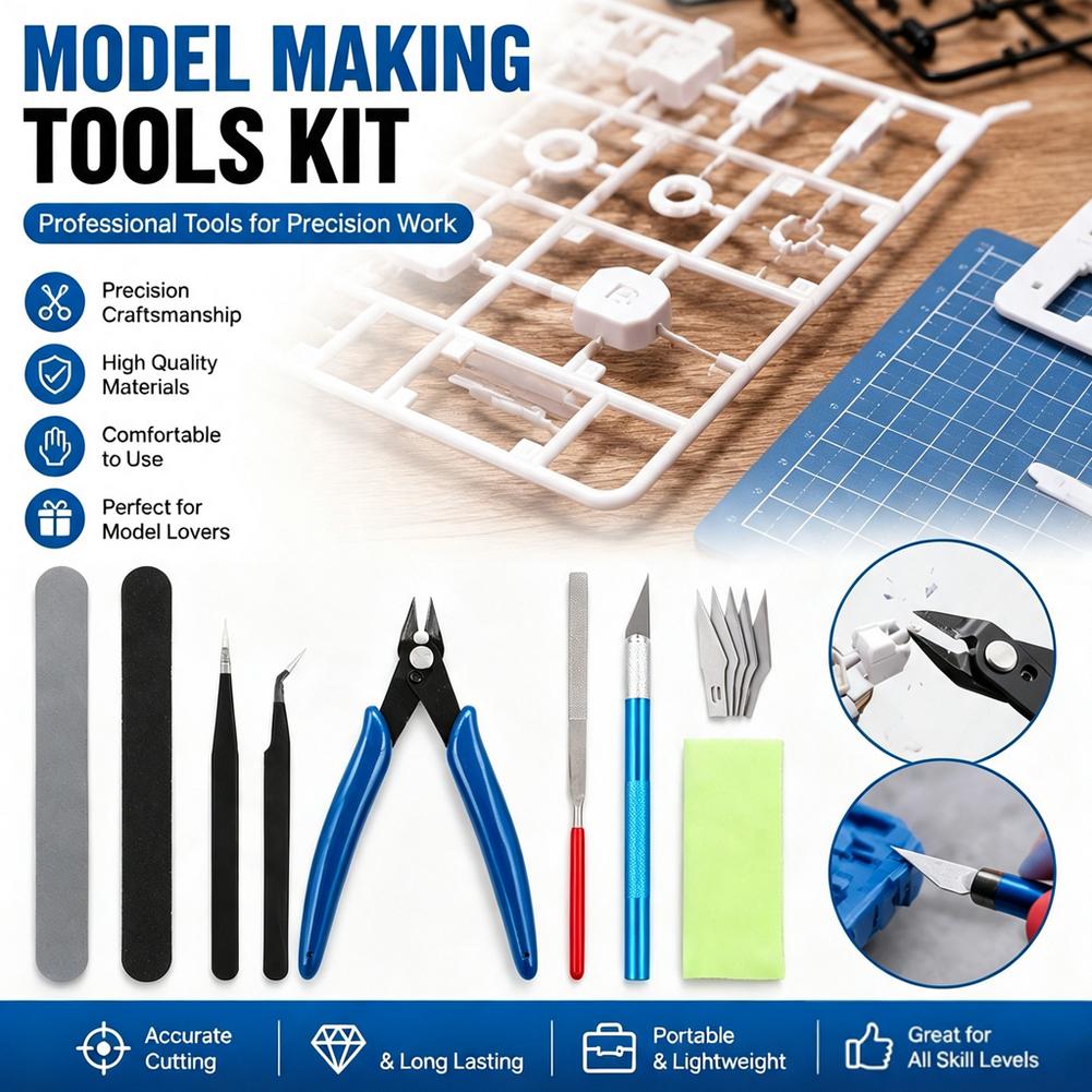 14-Piece Model Craft Tool Kit  - Model Kit Gundam recension och pris