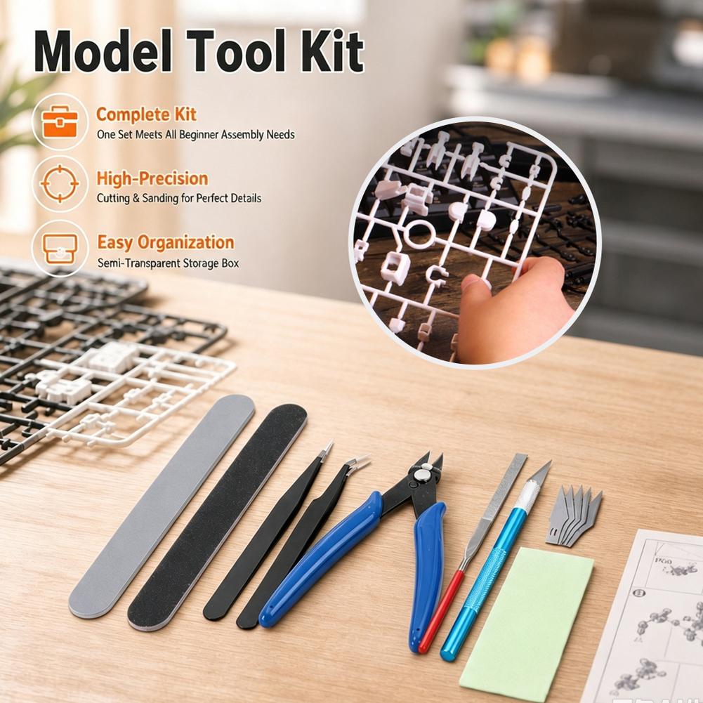14-Piece Model Craft Tool Kit  - Model Kit Gundam recension och pris
