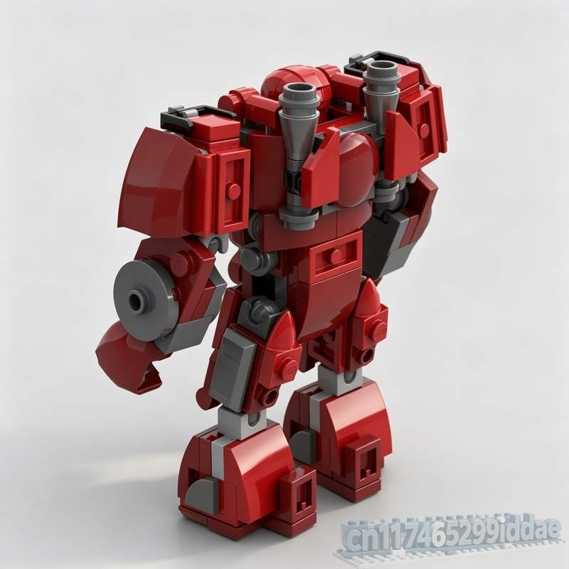 133PCS Crimson Dynamo Robot MO - Model Kit Voltron recension och pris