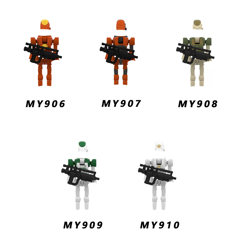 MY901-MY910 Building Blocks Wa - Model Kit Action Figure recension och pris