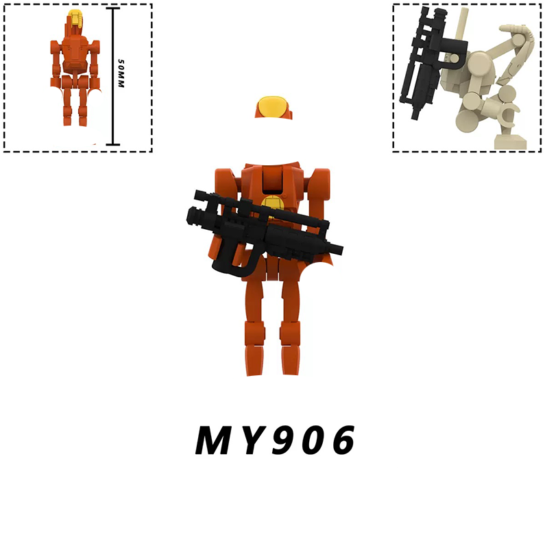 MY901-MY910 Building Blocks Wa - Model Kit Action Figure recension och pris