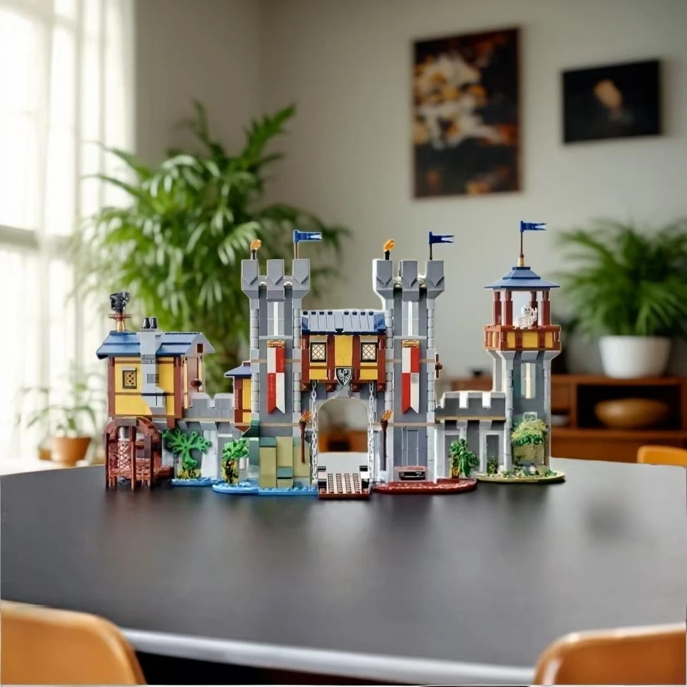 1426pcs New Medieval Castle Ar - Model Kit Plastic recension och pris
