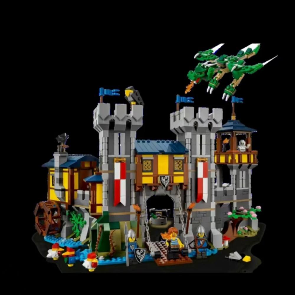 1426pcs New Medieval Castle Ar - Model Kit Plastic recension och pris