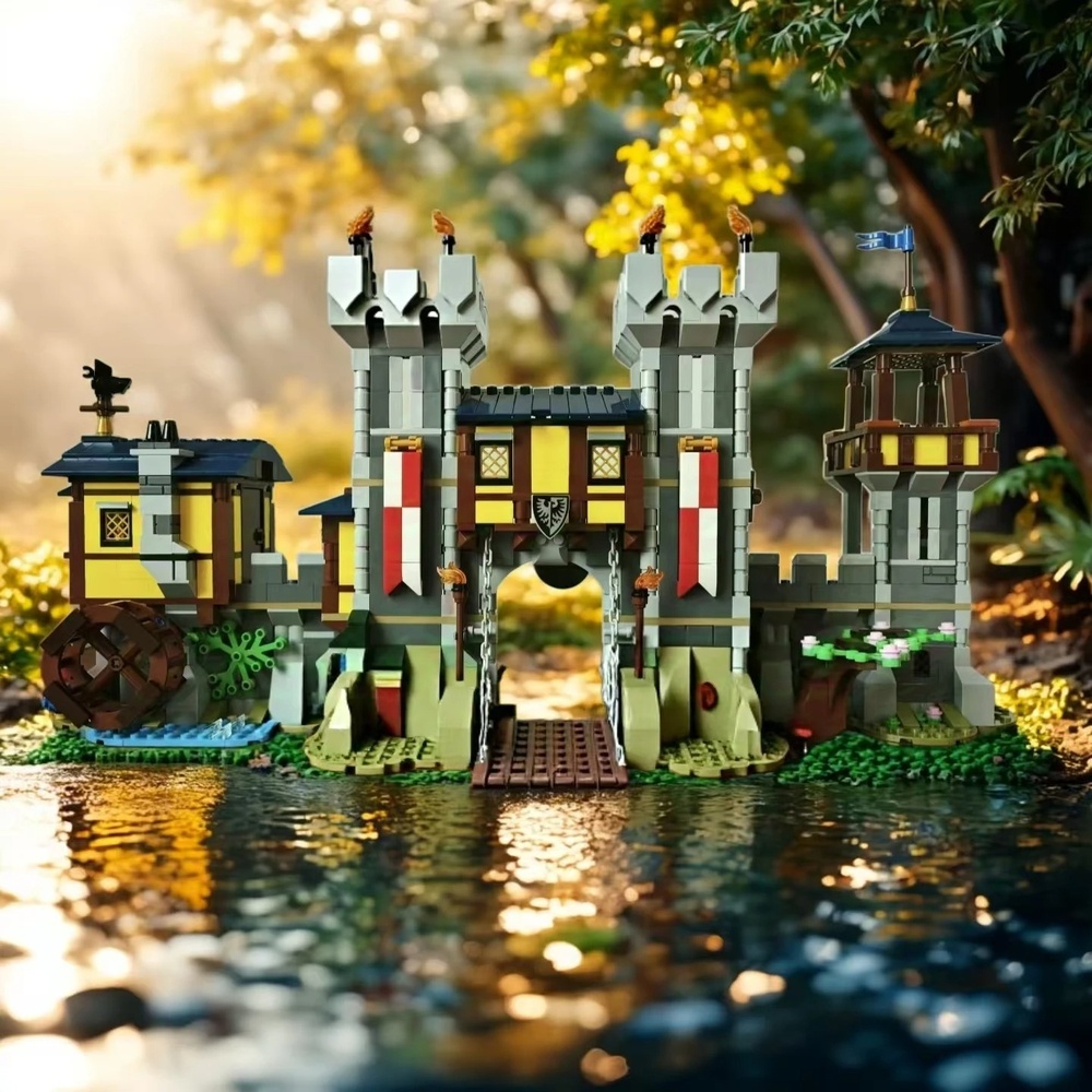 1426pcs New Medieval Castle Ar - Model Kit Plastic recension och pris