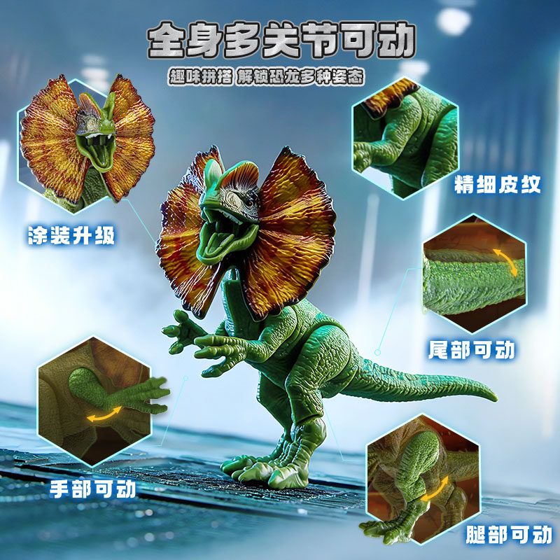 Original 100% BLOKEES Jurassic - Model Kit Jurassic Park recension och pris