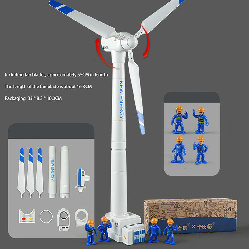 Kids' Wind Turbine Model Simul - Model Kit Plastic recension och pris
